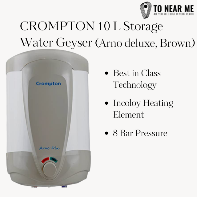 Crompton 10 L Storage Water Geyser For Deluxe Room